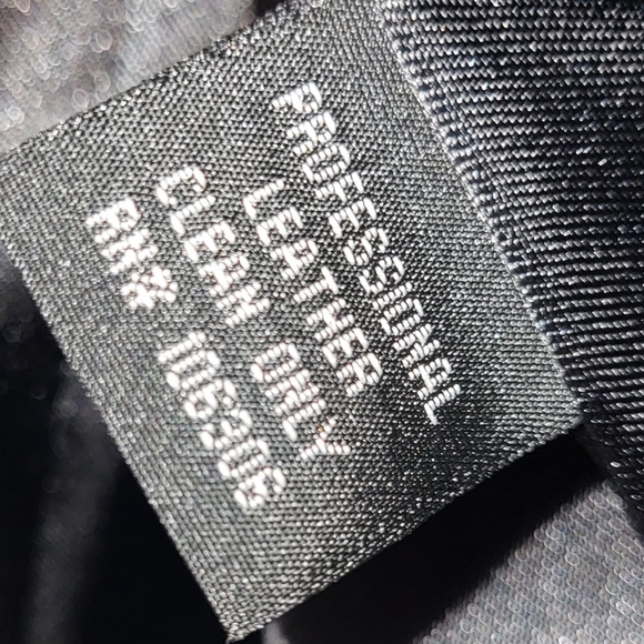 Berek Black Suede Leather Jacket Blazer With Gold Chain Detail Women's Size XL - Picture 7 of 9